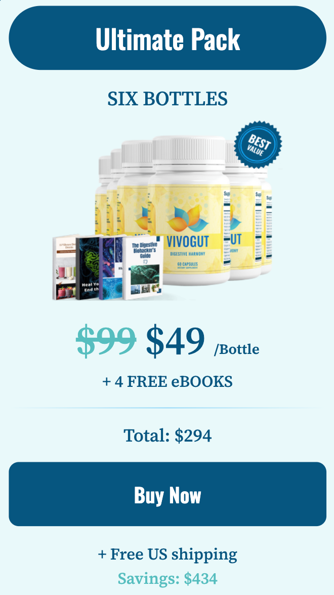 VivoGut Buy 6 Bottles